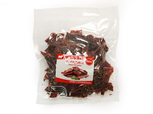 Вобла вяленая астраханская средняя: Говядина вяленая (строганина)