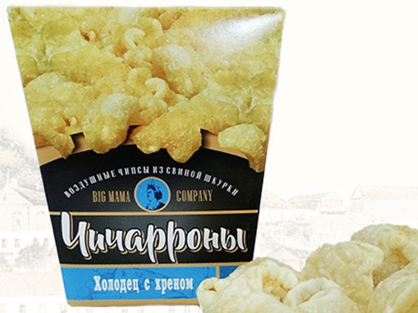 Чичарроны со вкусом холодца и хрена в Норильске