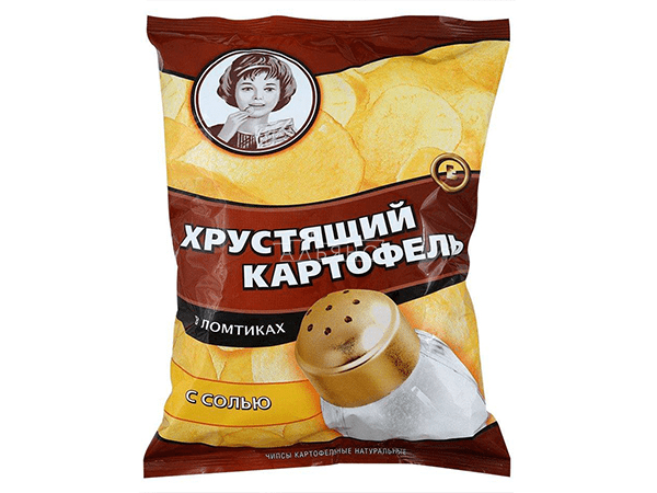 Картофельные чипсы "Девочка" 160 гр. в Норильске