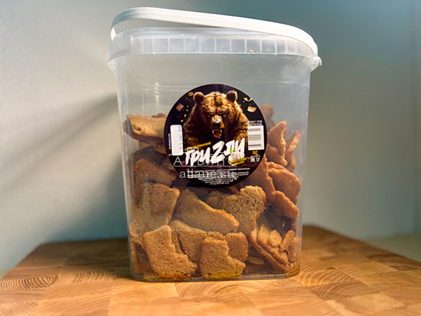 Ведро Ржаные гренки с чесноком в Норильске