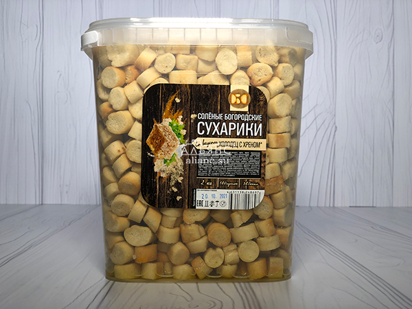 Сухарики с холодцом и хреном в Норильске