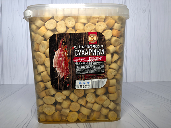 Сухарики с беконом в Норильске