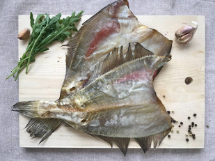 Рыцарское мясо лось: Камбала ёрш (Мурманская) вяленая