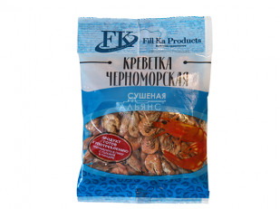 Сурские гренки со вкусом Красная икра (100 гр): Креветка Черноморская (сушеная) (25гр)