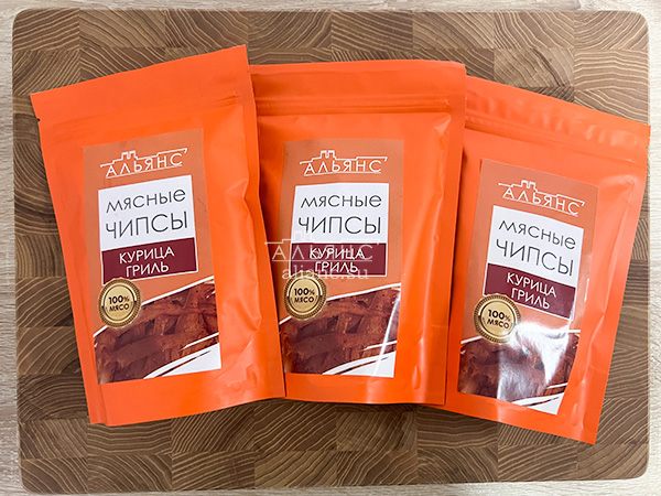 Мясо (АЛЬЯНС) вяленое курица "Гриль" 50 гр. в Норильске