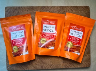 Другие закуски: Мясо (АЛЬЯНС) вяленое индейка 