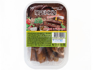 Кета слайсы: Сурские гренки Холодец с горчицей (100 гр)