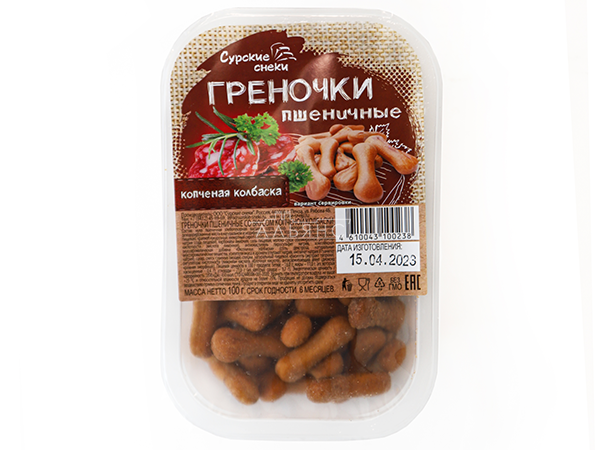 Сурские (ПШЕНИЧНЫЕ) Копченая колбаска (100 гр) в Норильске