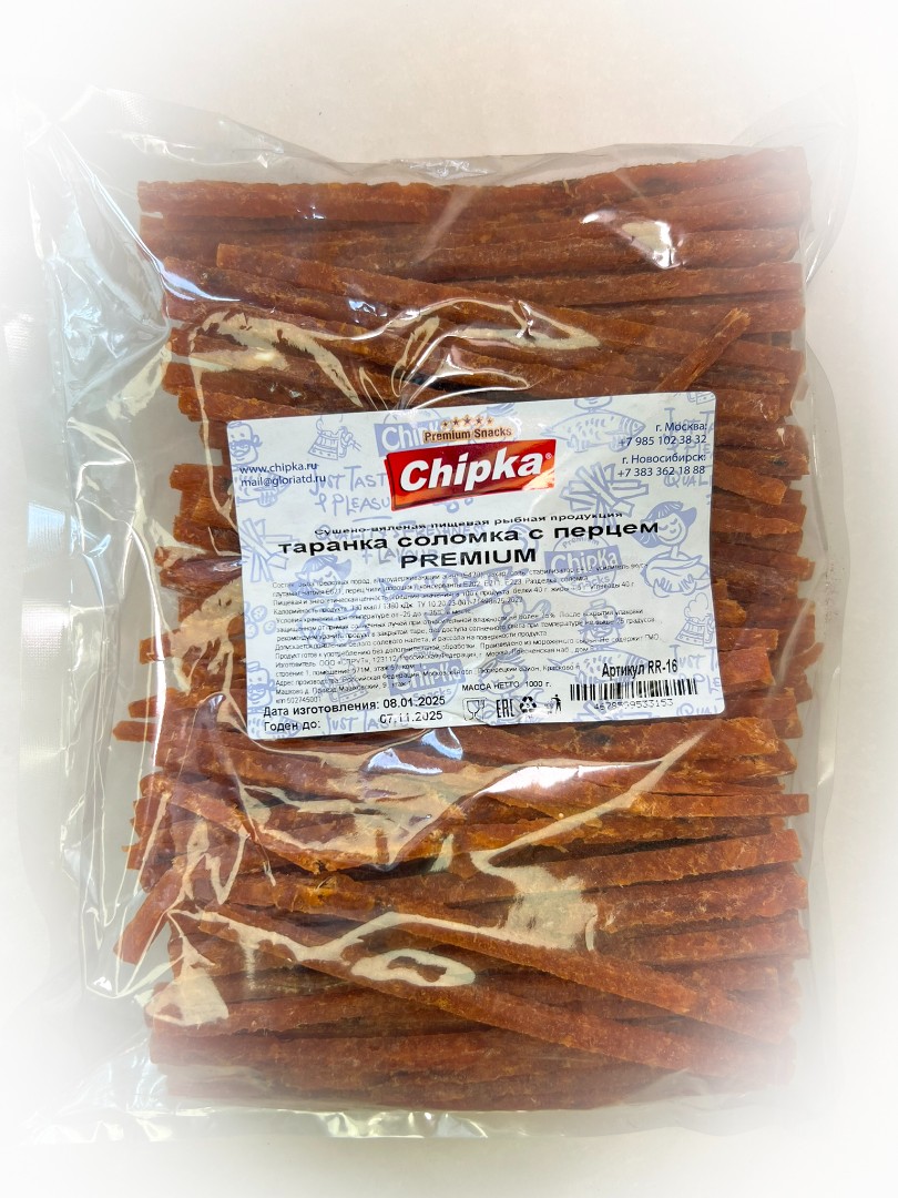 Таранка с перцем (соломка) (Chipka ПРЕМИУМ) в Норильске