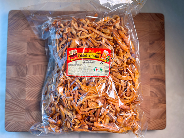 Нитка ЖАРЕНАЯ "Тайский перец" Oktobersnack 1 кг (сырный продукт) в Норильске