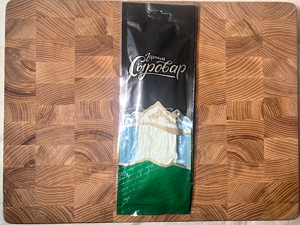 Сыр 60 гр ГОРНЫЙ СЫРОВАР (Паутинка белая с укропом и чесноком) в Норильске