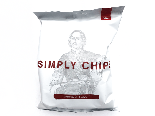 Картофельные чипсы "Simple chips" Пряный томат 80 гр. в Норильске