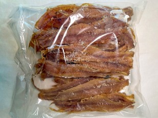 Ведро Ржаные гренки с гималайской солью: Минтай солёно-сушёный (рваный)